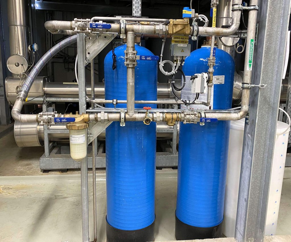 Hybridkühlanlage Zusatzwasseraufbereitung