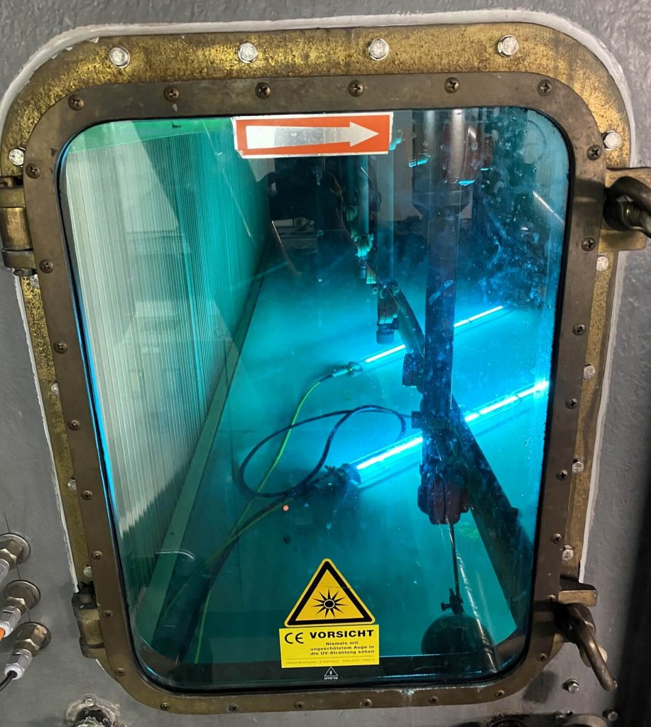 RLT-Anlage UV-Desinfektion Befeuchterkammer